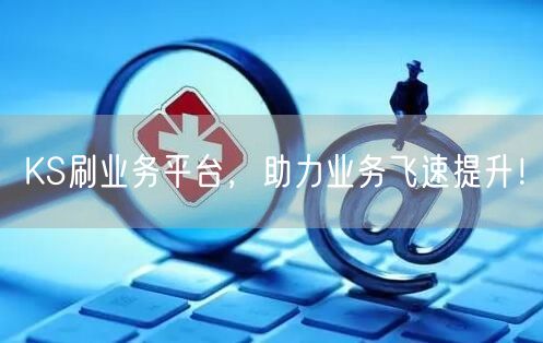 KS刷业务平台，助力业务飞速提升！