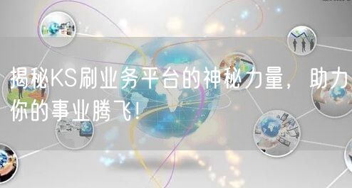揭秘KS刷业务平台的神秘力量，助力你的事业腾飞！