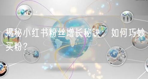 揭秘小红书粉丝增长秘诀：如何巧妙买粉？