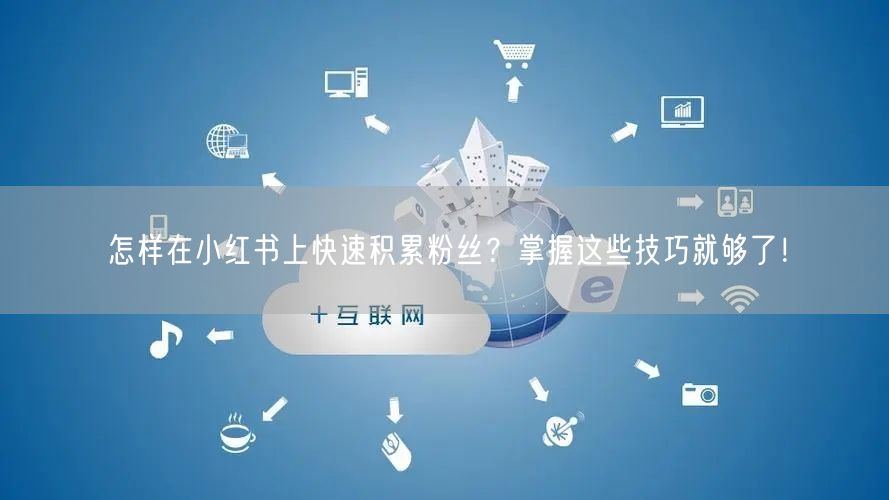 怎样在小红书上快速积累粉丝？掌握这些技巧就够了！