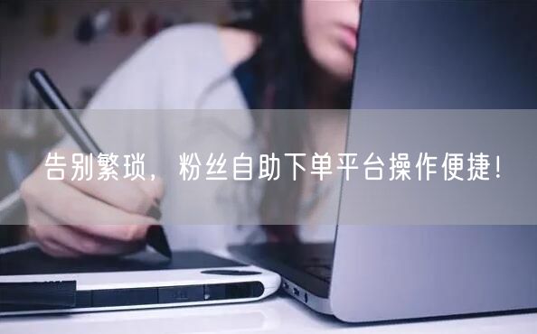 告别繁琐，粉丝自助下单平台操作便捷！