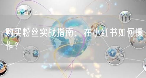 购买粉丝实战指南：在小红书如何操作？
