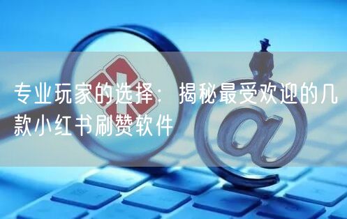 专业玩家的选择：揭秘最受欢迎的几款小红书刷赞软件