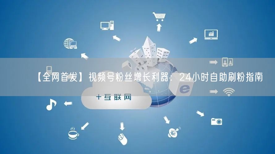 【全网首发】视频号粉丝增长利器：24小时自助刷粉指南