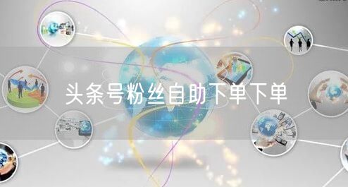 头条号粉丝自助下单下单