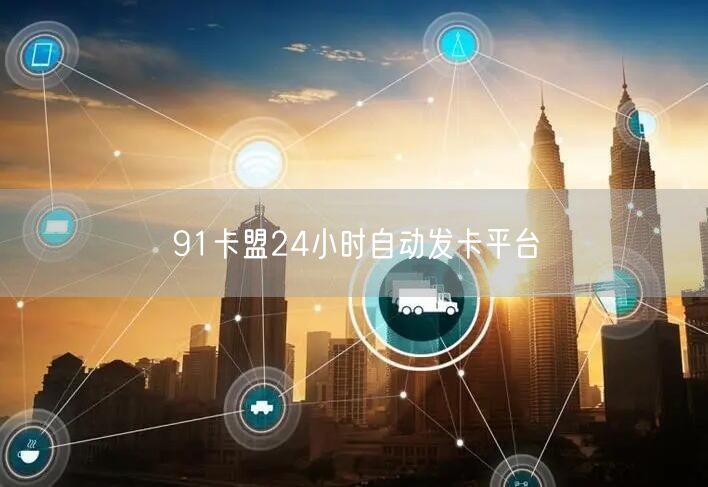 91卡盟24小时自动发卡平台