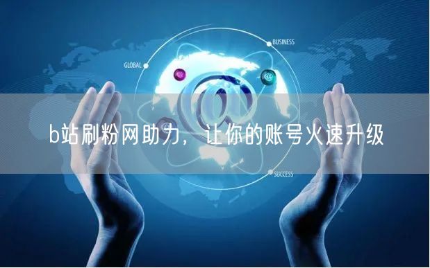 b站刷粉网助力，让你的账号火速升级