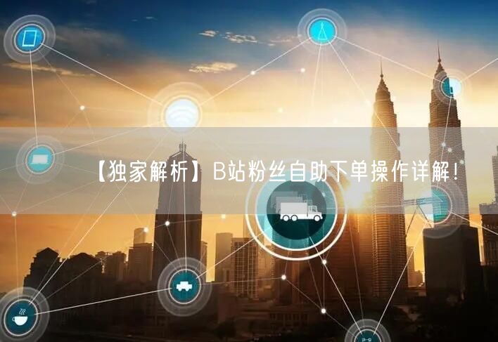 【独家解析】B站粉丝自助下单操作详解！