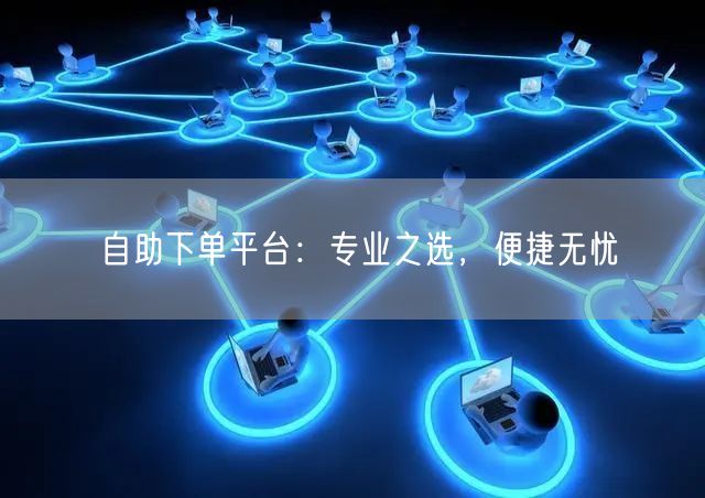 自助下单平台：专业之选，便捷无忧