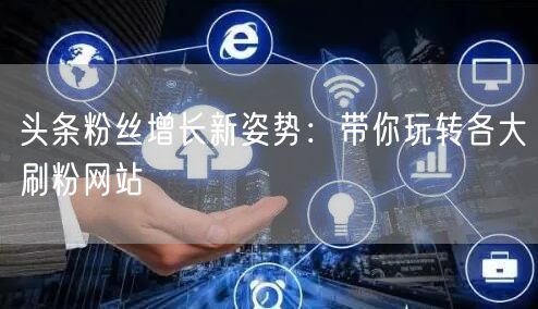 头条粉丝增长新姿势：带你玩转各大刷粉网站